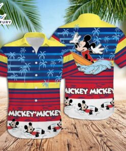 Mickey Mouse Hawaiian Shirt Mickey…