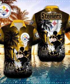 Mickey Pittsburgh Steelers Hawaiian Shirt