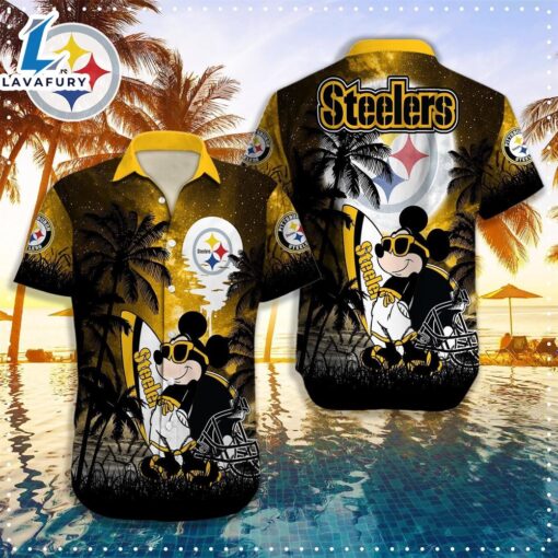 Mickey Pittsburgh Steelers Hawaiian Shirt