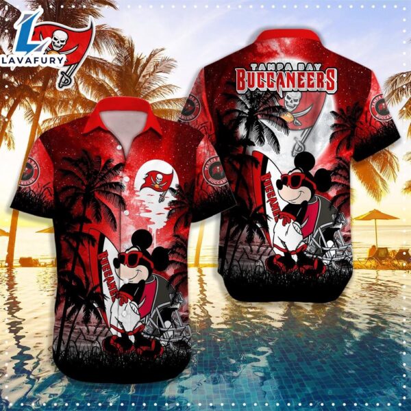 Mickey Tampa Bay Buccaneers Hawaiian Shirt