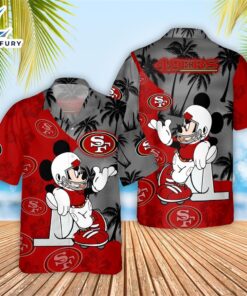 NFL 49ers Mickey Hawaiian Shirt…