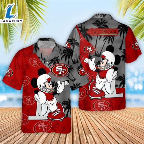 NFL 49ers Mickey Hawaiian Shirt Custom