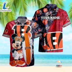 NFL Mickey Cincinnati Bengals Hawaiian…