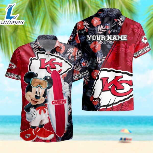 NFL Mickey Kansas City Chiefs Hawaiian Shirt