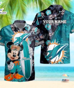 NFL Mickey Miami Dolphins Hawaiian…