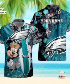 NFL Mickey Philadelphia Eagles Hawaiian…