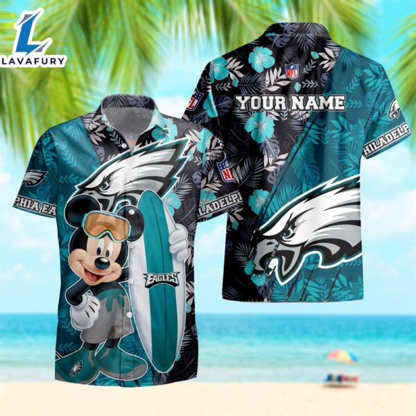 NFL Mickey Philadelphia Eagles Hawaiian Shirt