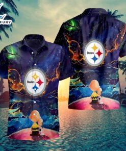 NFL Pittsburgh Steelers Snoopy Hawaiian…