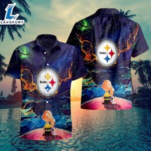 NFL Pittsburgh Steelers Snoopy Hawaiian…
