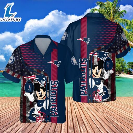 New England Patriots NFL Mickey Hawaiian Shirt Tshirt