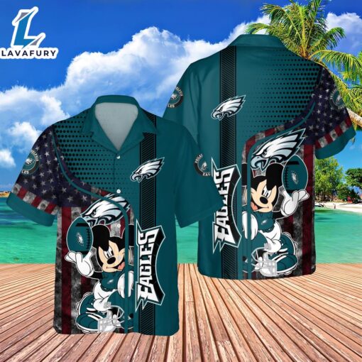 Philadelphia Eagles NFL Mickey Hawaiian Shirt Tshirt