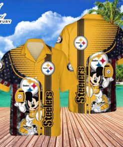 Pittsburgh Steelers NFL Mickey Hawaiian…