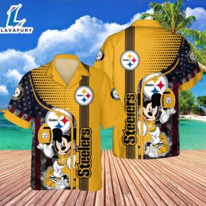 Pittsburgh Steelers NFL Mickey Hawaiian…