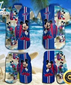 Buffalo Bills Mickey Mouse Hawaiian…