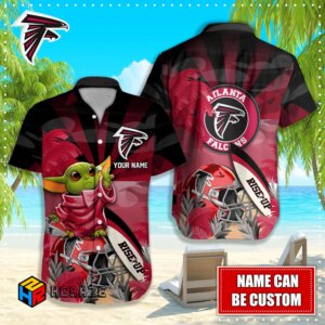 Custom Name Atlanta Falcons NFL…