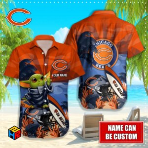 Custom Name Chicago Bears NFL…