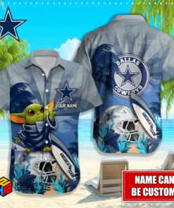 Custom Name Dallas Cowboys NFL…