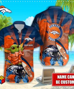Custom Name Denver Broncos NFL…