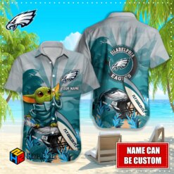 Custom Name Philadelphia Eagles NFL…