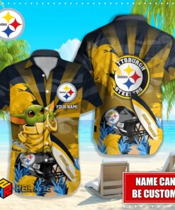 Custom Name Pittsburgh Steelers NFL…