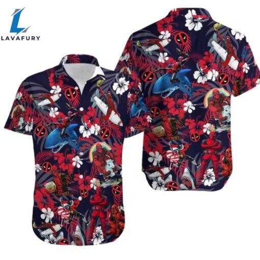 Deadpool Have Fun At The Beach Hawaiian Shirt