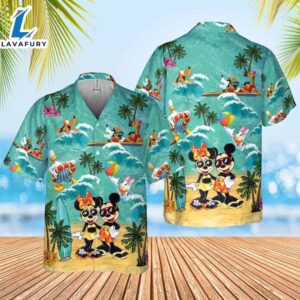 Disney Mickey And Minnie Hawaiian Shirt Disney Magical Hawaii Tee Disney World
