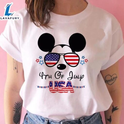 Disney Mickey Mouse 4th of July USA T-shirt