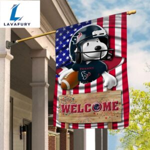 Houston Texans Snoopy Peanuts Welcome…