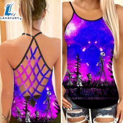 Jack Skellington Criss-Cross Tank Top…