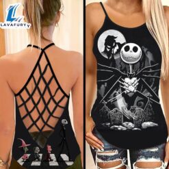 Jack Skellington NBC Criss-Cross Tank…