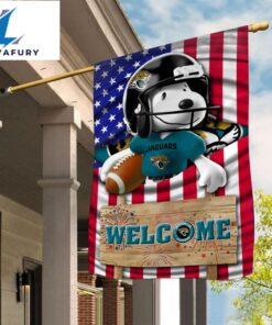 Jacksonville Jaguars Snoopy Peanuts Welcome…