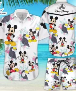 Mickey Mouse Disney Summer Hawaiian…