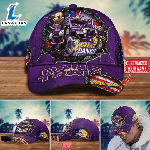 NCAA Mickey Mouse Albany Great Danes Trending Customize Cap New Arrival