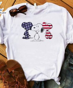 Snoopy American Flag Happy America…