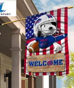 Snoopy Peanuts Buffalo Bills Welcome…