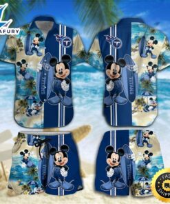 Tennessee Titans Mickey Mouse Hawaiian…