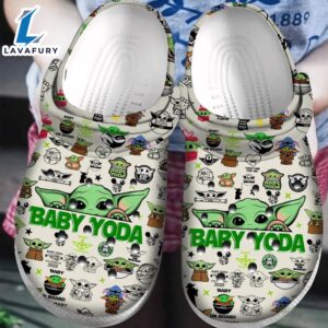 Baby Yoda Christmas Classic Clogs Shoes