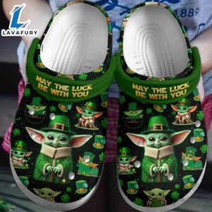 Baby Yoda Star Wars Movie Crocs Crocband Clogs Shoes Comfortable For Men Women and Kids