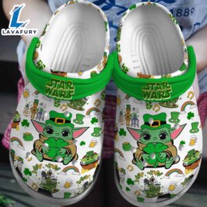 Baby Yoda Star Wars MovieCrocs Crocband Clogs Shoes Comfortable For Men Women and Kids