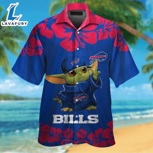 Buffalo Bills Baby Yoda Tropical Hawaiian Shirt For Men And Women