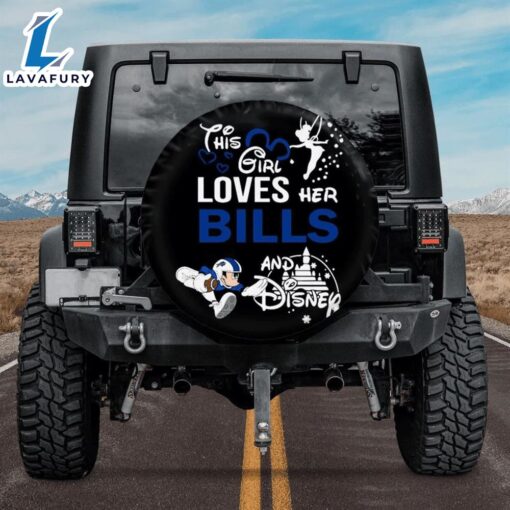 Buffalo Bills Mickey Car Spare Tire Cover