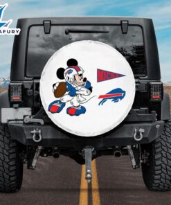 Buffalo Bills Mickey v1 Car Spare Tire Cover