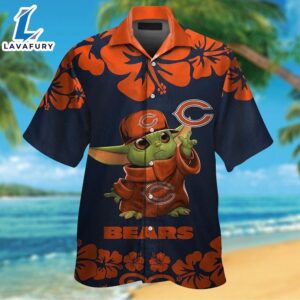 Chicago Bears Baby Yoda Tropical…