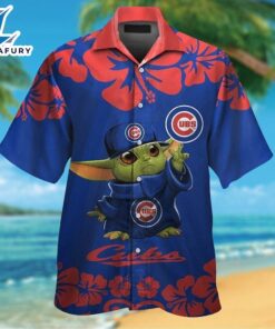 Chicago Cubs Baby Yoda Tropical…