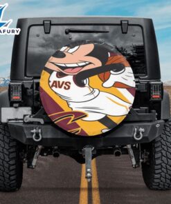 Cleveland Cavaliers Mickey Car Spare Tire Cover