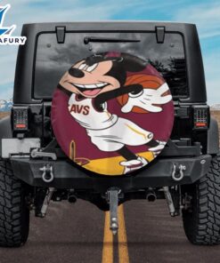 Cleveland Cavaliers Mickey Disney For Fans Car Spare Tire Cover