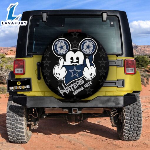 Dallas Cowboys And Mickey Mouse Spare Tire Covers Gift For Campers