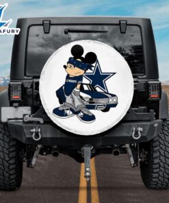 Dallas Cowboys Mickey Car Star Spare Tire Cover Gifts For Fans