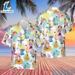 Disney Character 4th Of July Hawaiian Shirt