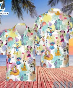 Disney Character 4th Of July Hawaiian Shirt